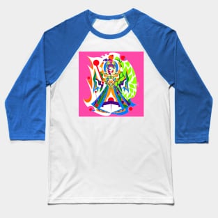 the cryptid monster of flatwoods ecopop alien in sorcerer wallpaper Baseball T-Shirt